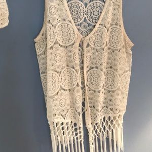 Embroidered vest